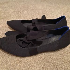 Rothy’s Black ballet flats